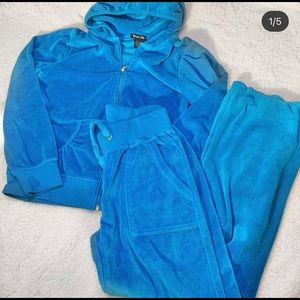 Velour sweat set
